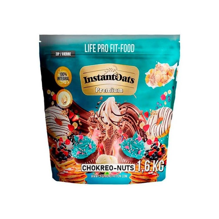 Life pro farina d'avena gusto chokreo-nuts