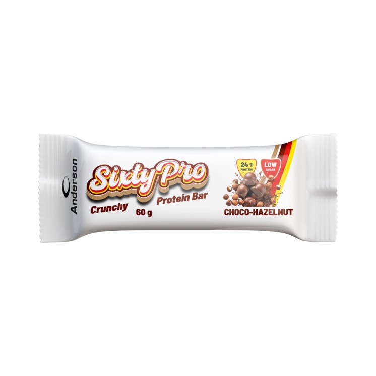 Anderson SixtyPro Protein bar Gusto Cioccolato e Nocciola 60 g