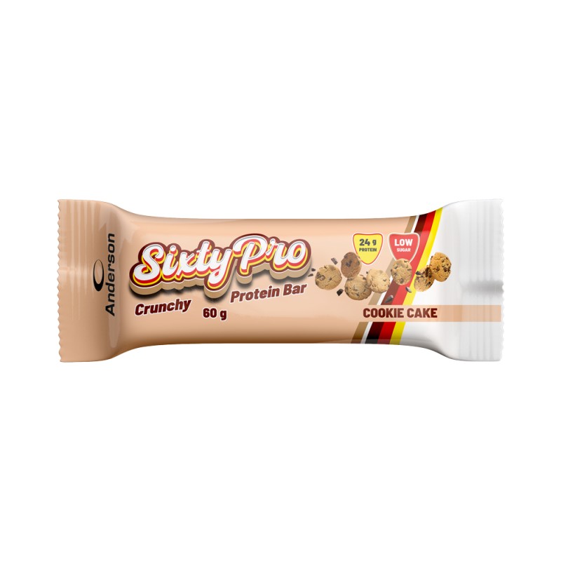 Anderson SixtyPro Protein bar Gusto Cookie Cake 60 g