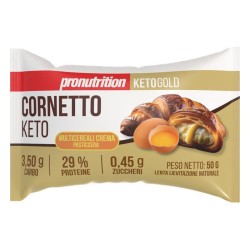 Pro Nutrition Cornetto Keto Gusto Crema Pasticcera 50 g