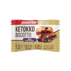 Pro Nutrition Ketokko Biscotto Gusto Frutti di bosco 50 g