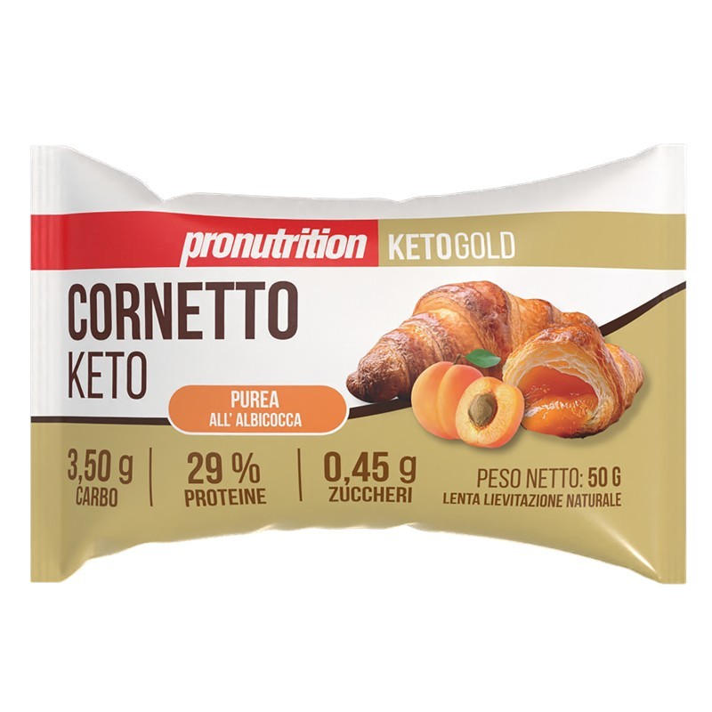 Pro Nutrition Cornetto Keto Gusto Albicocca 50 g