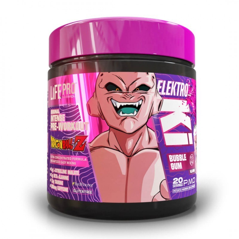 Life Pro Elektro Ki Dragon Ball Z Limited Edition Gusto Bubble Gum 400g