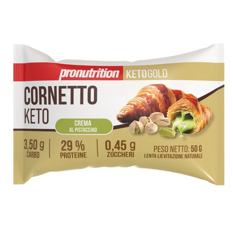Pro Nutrition Cornetto Keto Gusto Pistacchio 50 g