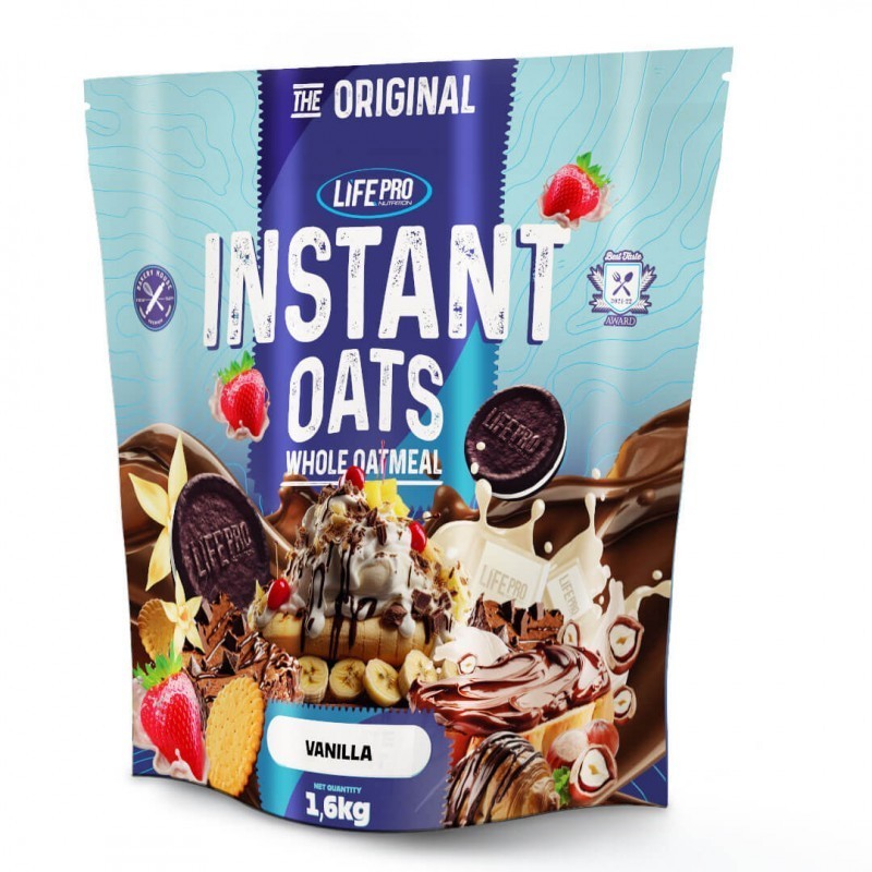 Life Pro Instant Oats Gusto Vaniglia 1,6 kg