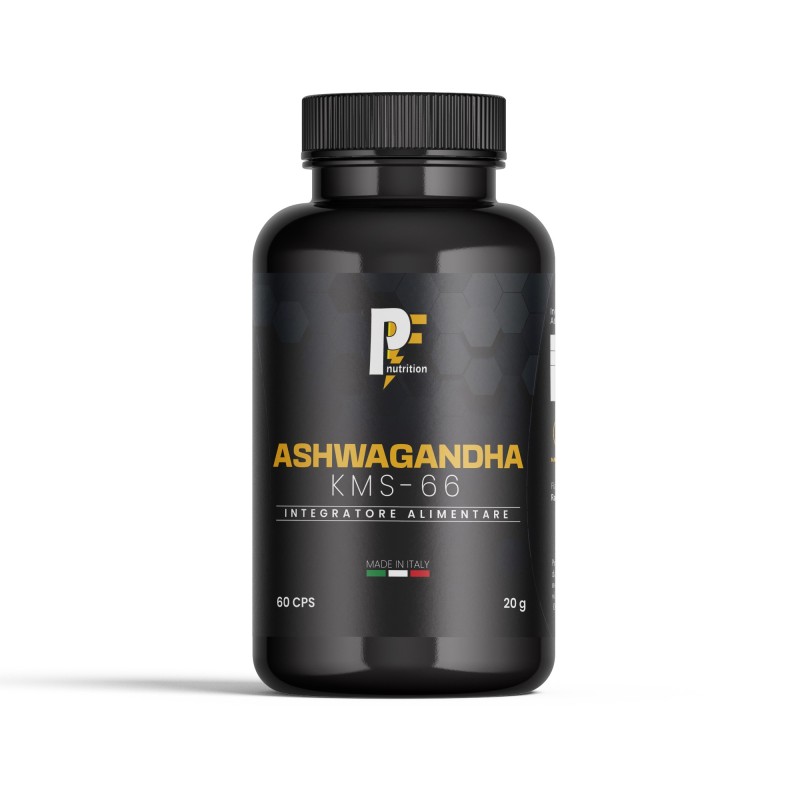 Pf Nutrition Ashwagandha KSM-66® 60 Capsule – Integratore Naturale Antistress, Energia e Benessere