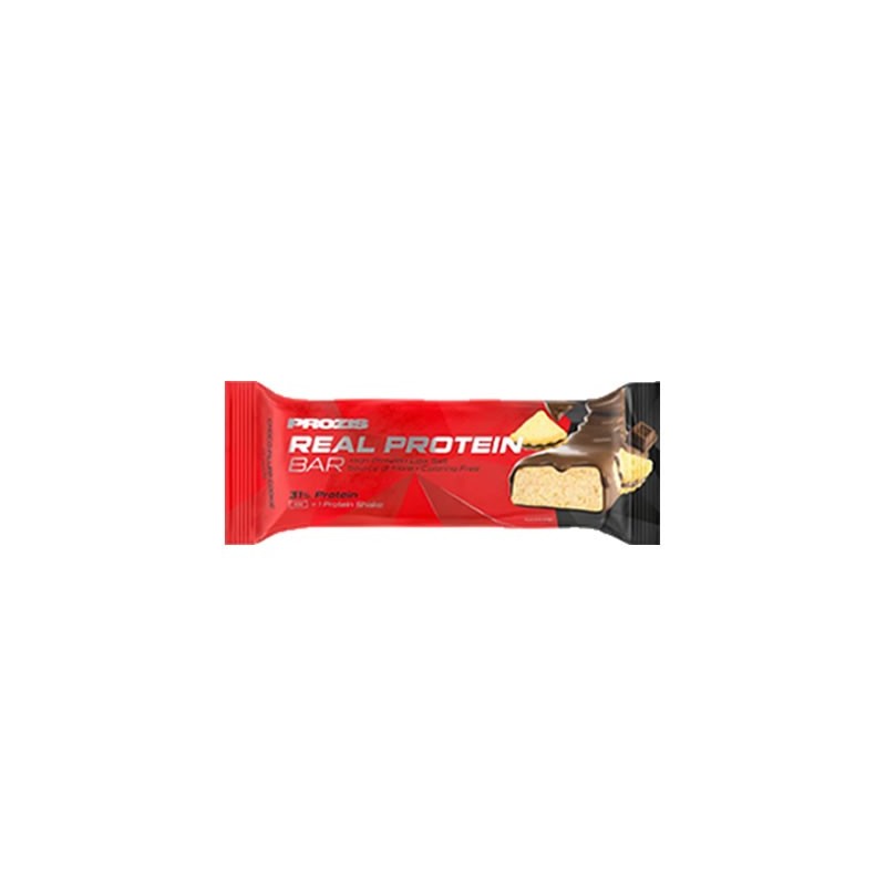 Prozis Real Protein Bar Gusto Biscotto al Cioccolato 65 g