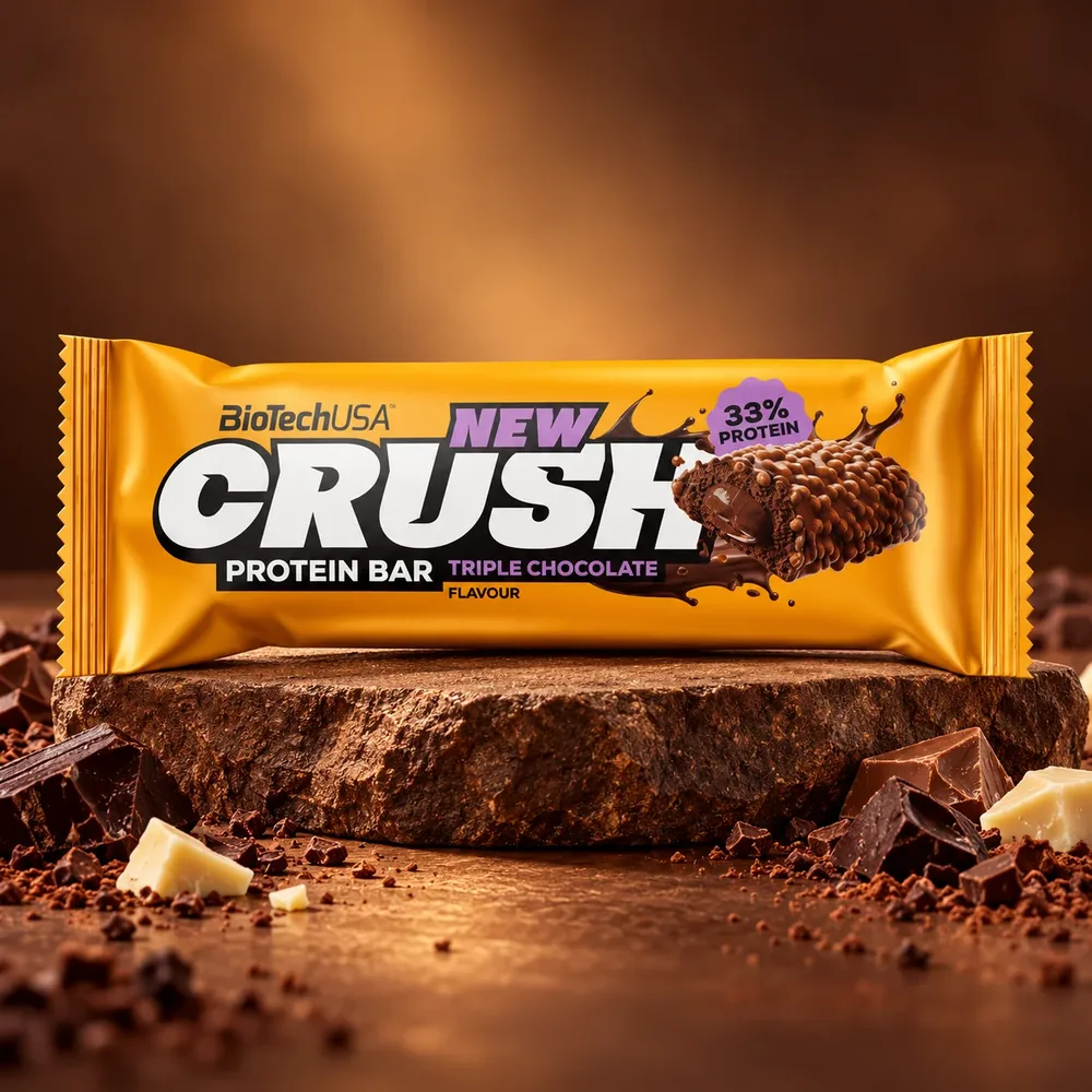 Crush Protein Bar Gusto Triplo Cioccolato 45 gr