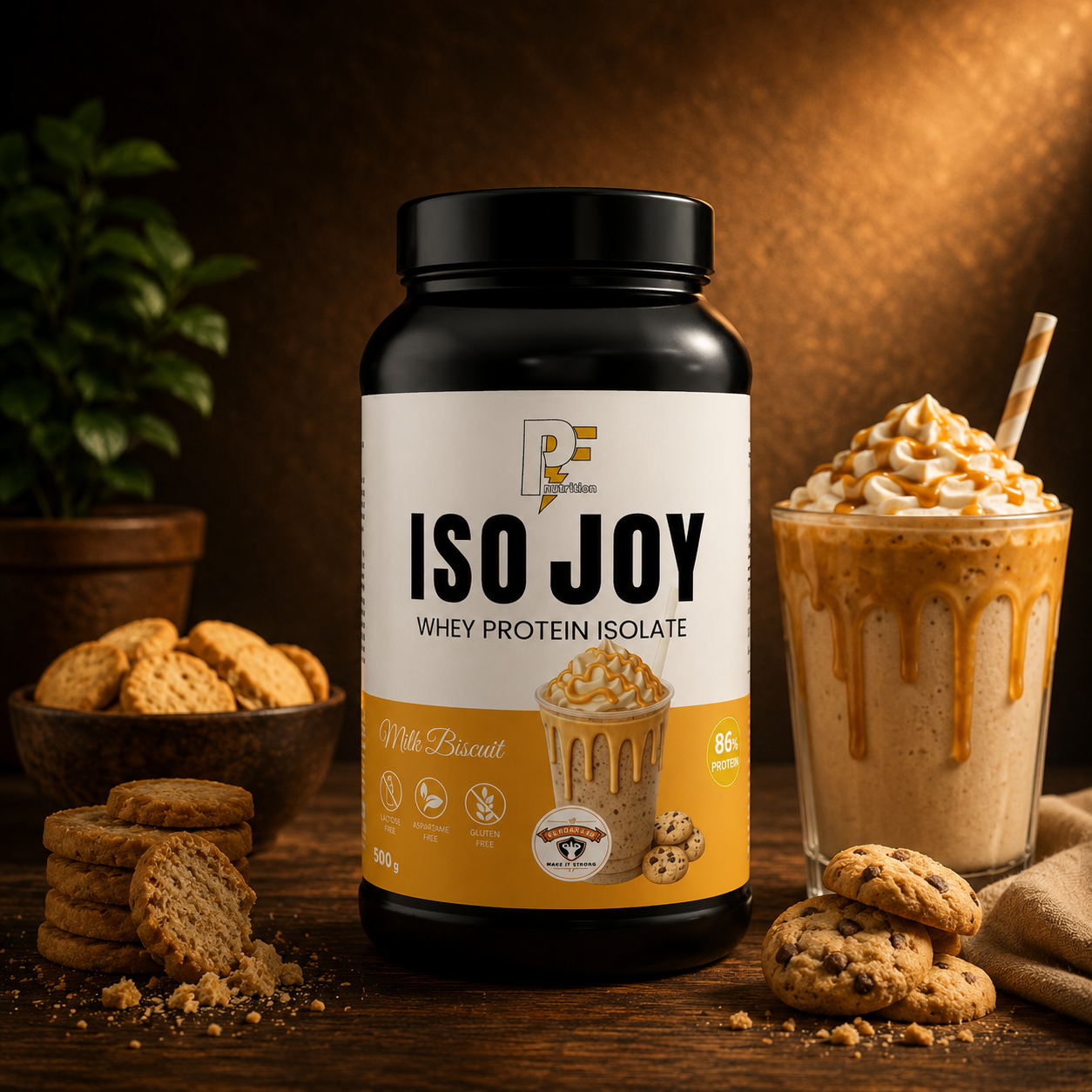 Iso Joy Gusto Milk Biscuit 500 gr
