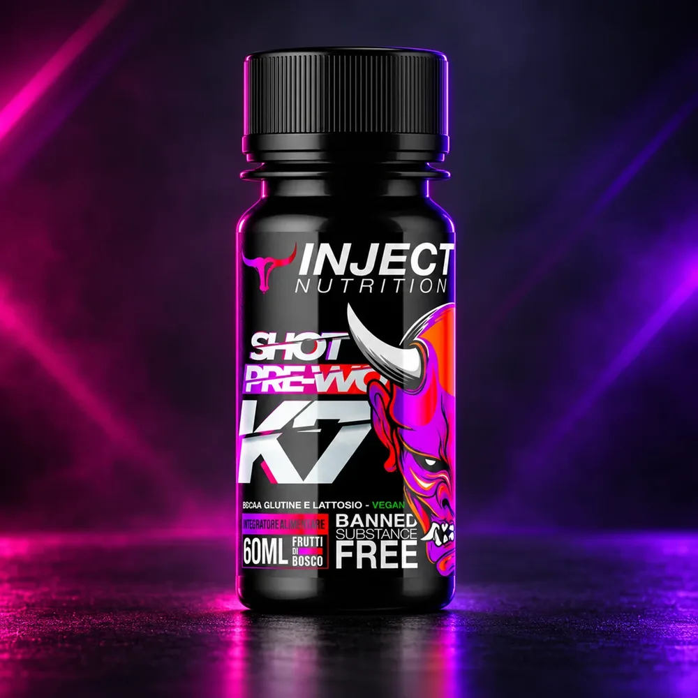 K7 Pre-Workout Gusto Frutti di Bosco 60ml