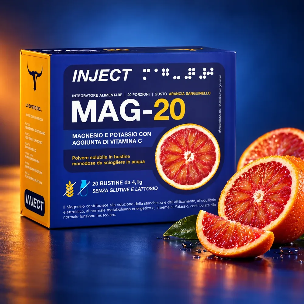Mag-20 Senza Zuccheri 20 bustine Gusto Arancia
