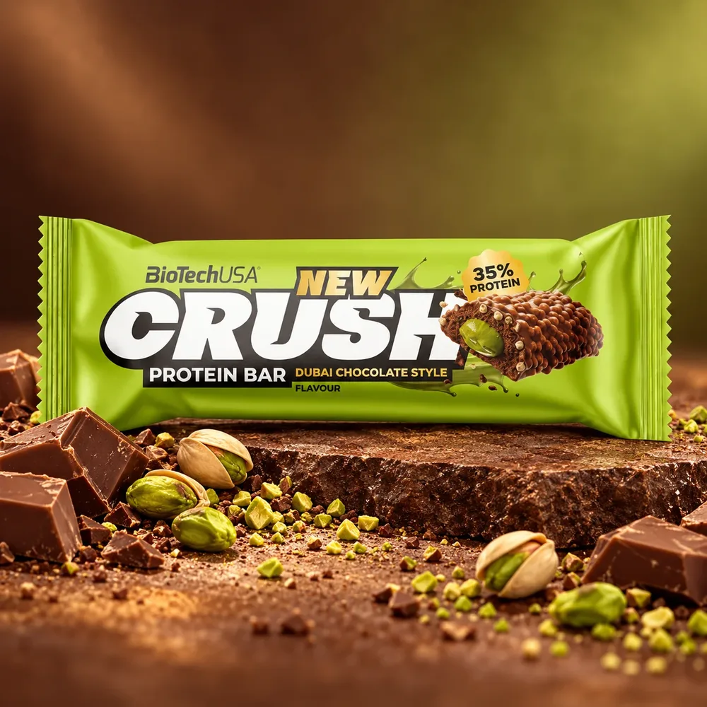 Crush Protein Bar Gusto Cioccolato Sile Dubai 45 gr