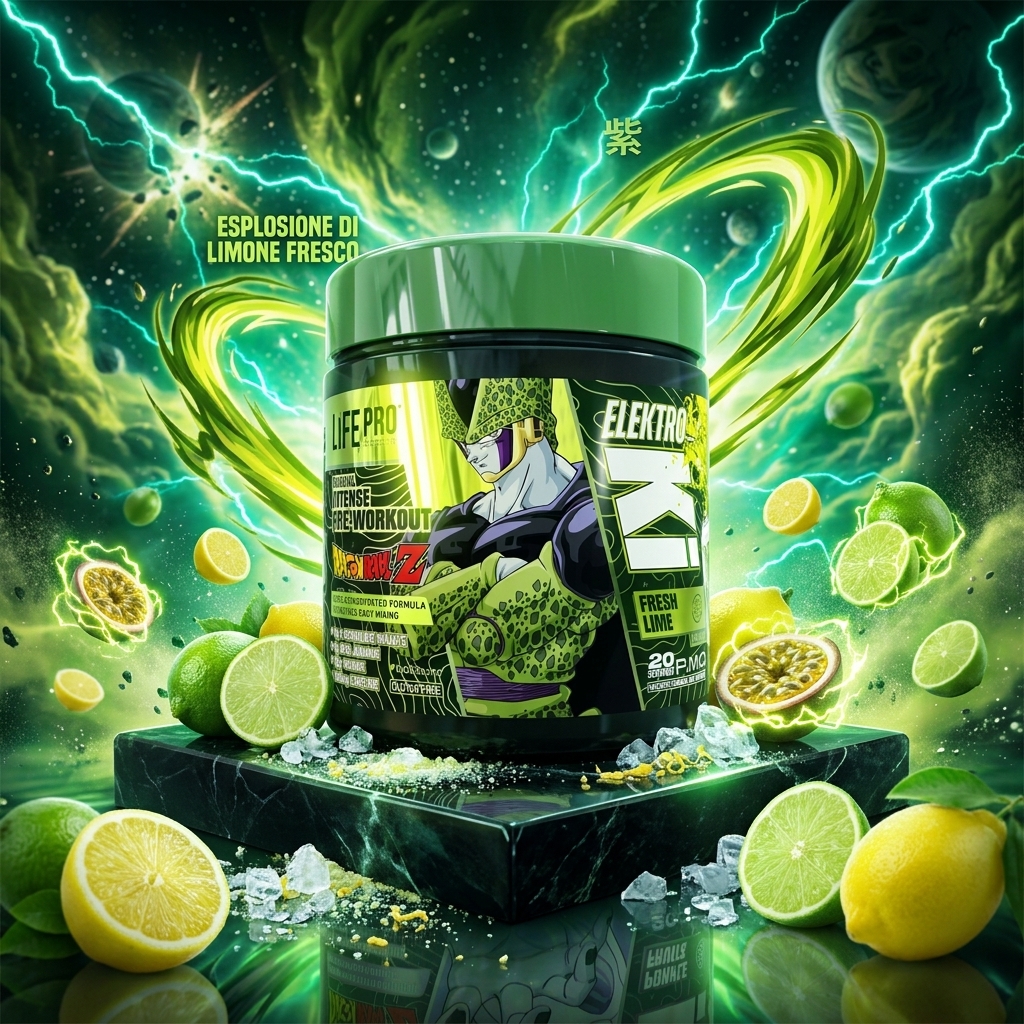 Elektro Ki Dragon Ball Super Gusto Fresh Lime 400 gr