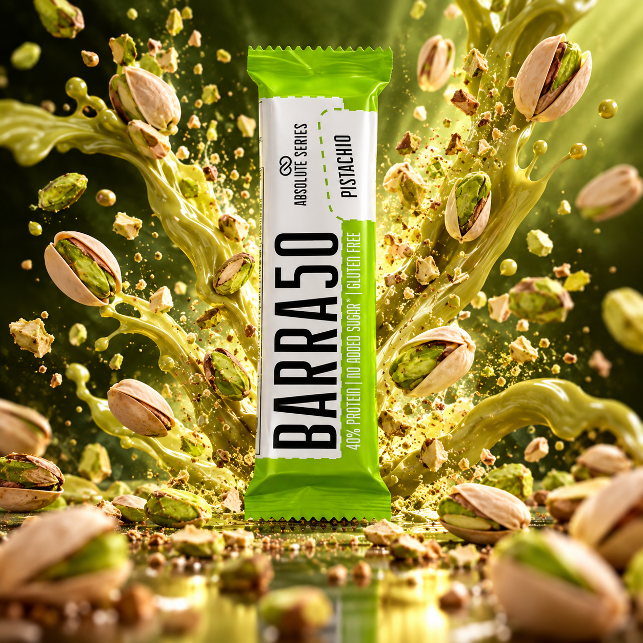 Barra 50 Gusto Pistacchio 50 gr