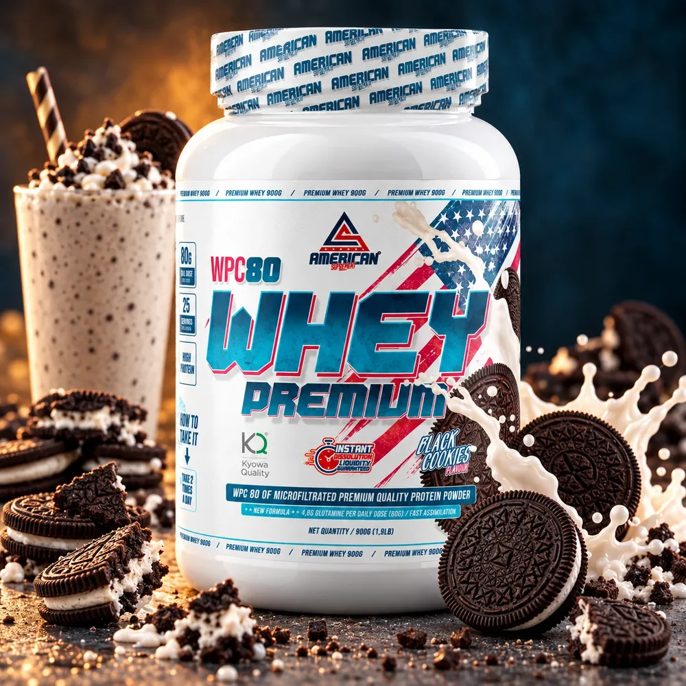 Premium Whey WPC 80 Gusto Black Cookie 900 gr