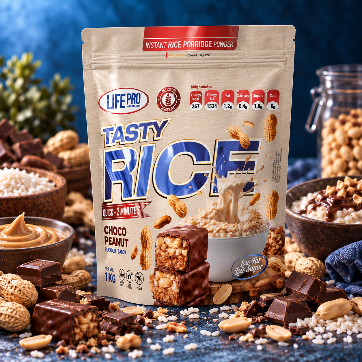 Tasty Rice Gusto Choco Peanut 1 Kg