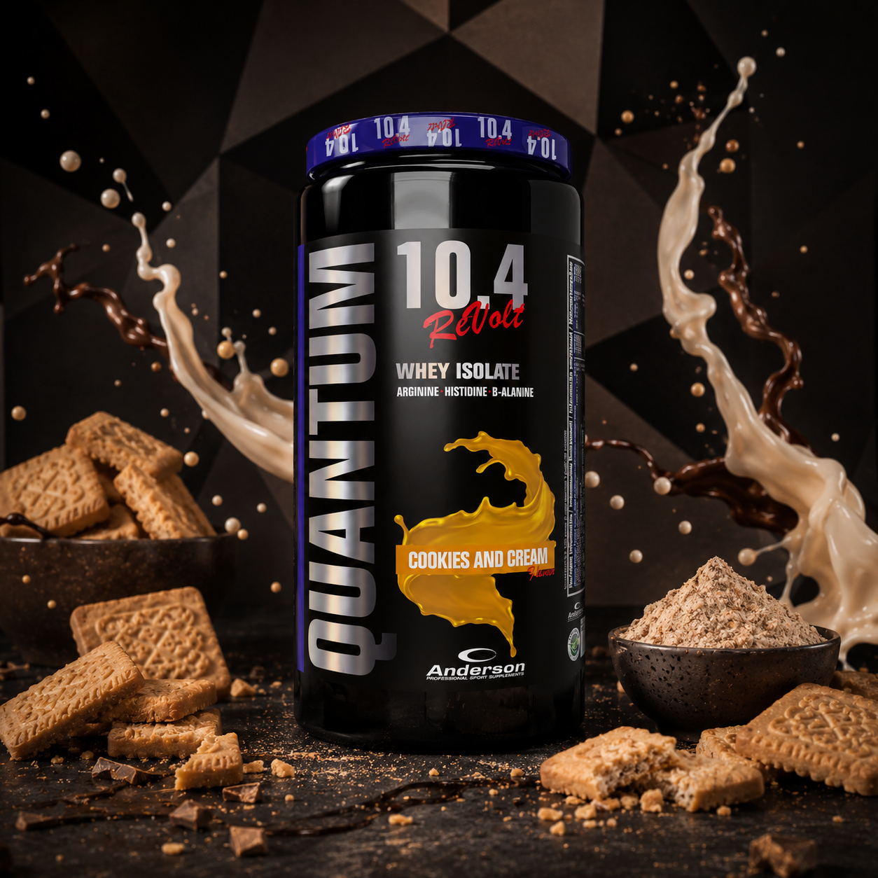 Quantum 10.4 Gusto Cookie & Cream 800 gr