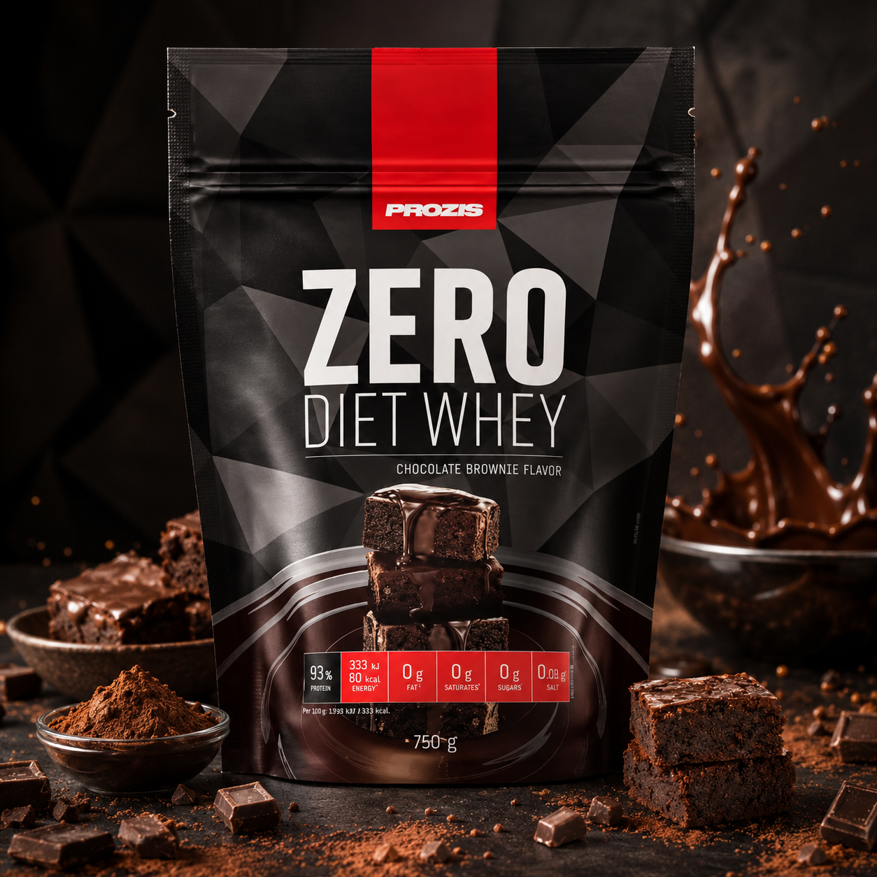 Zero Diet Gusto Brownie 750 gr