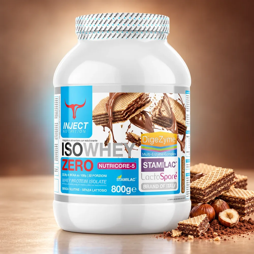 Iso Whey ZERO Stamilac™ Nutricore-5™ Gusto Che Buena! 800 gr