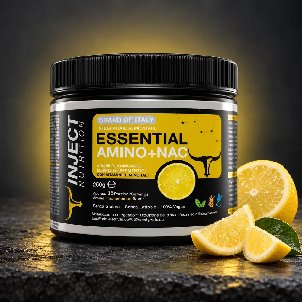 Essential Amino + Nac Gusto Limone 250 gr