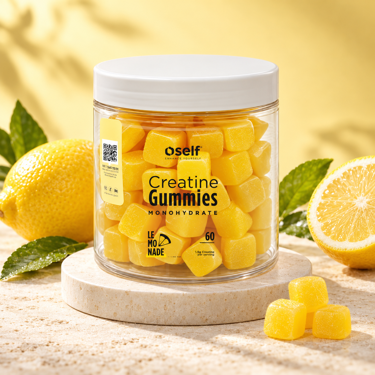 Creatina Gummies Gusto Limone 60 Gummies