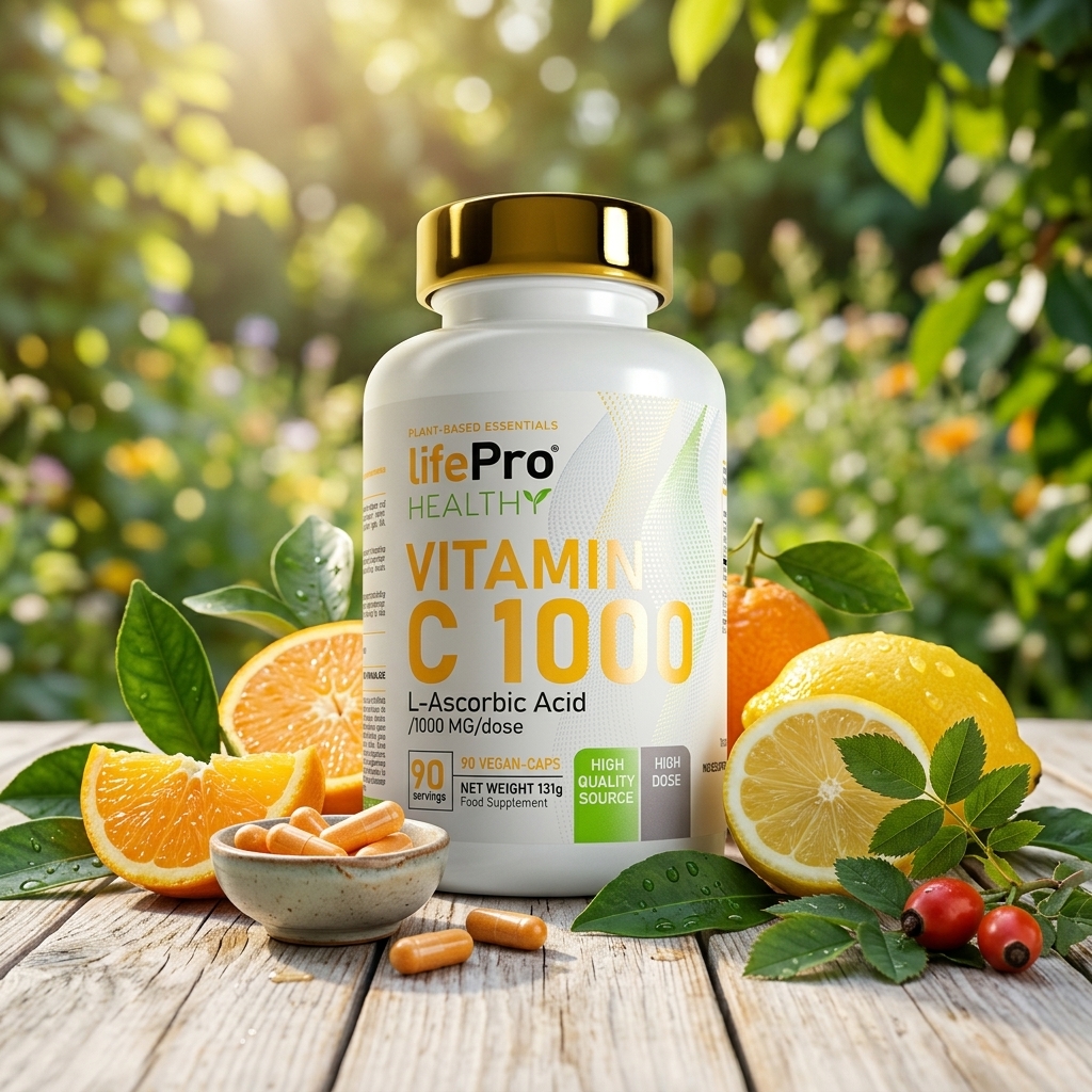 Vitamin C 1000 90 vegan cps