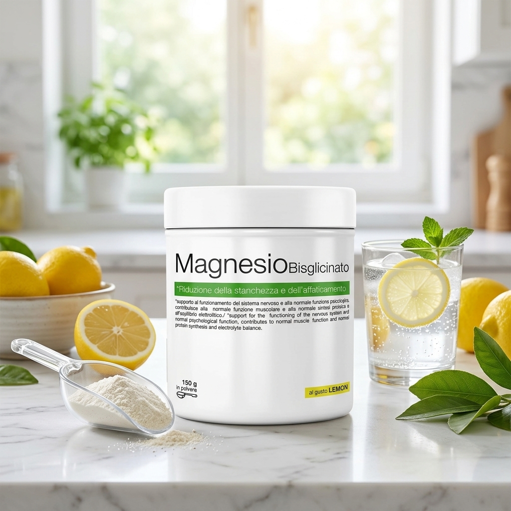 Magnesio Bisglicinato Gusto Limone 150 gr