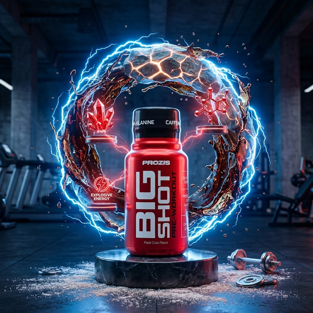 Big Shot Pre Workout Gusto Raspberry 60 ml
