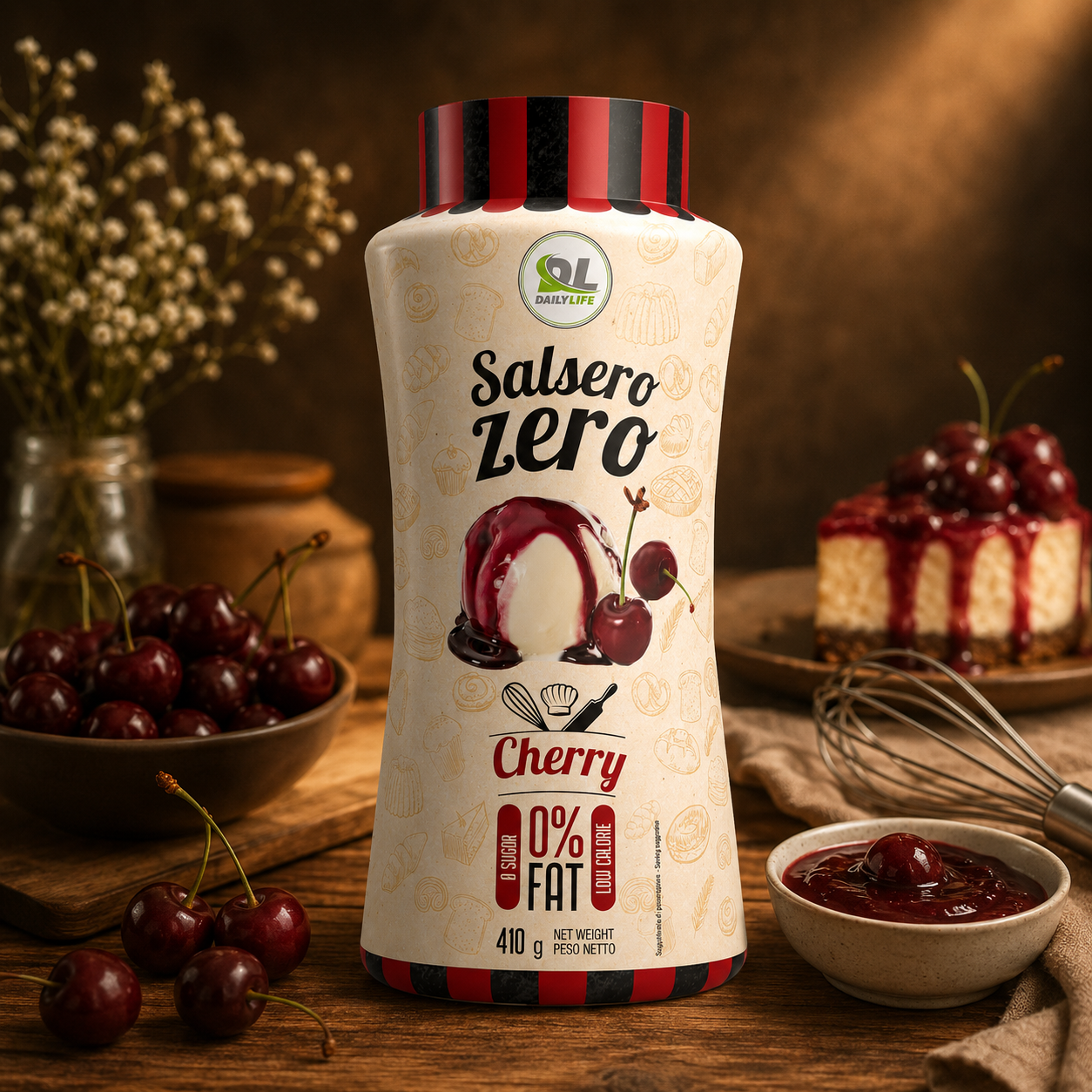Salsero Zero Gusto Ciliegia