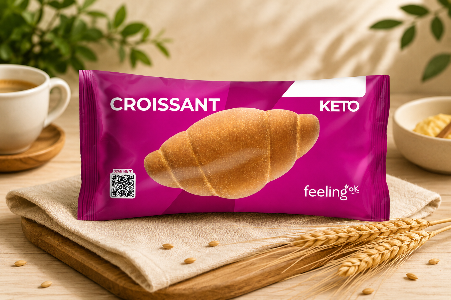 Feeling Ok Croissant Vuoto 50 gr