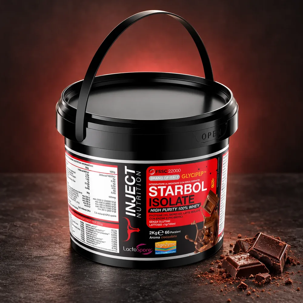 Starbol Isolate 85% Gusto Cioccolato 1 Kg