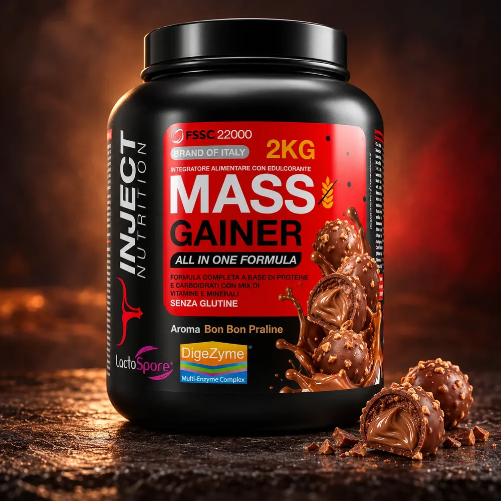 Mass Gainer All In One Gusto Bon Bon 2 kg
