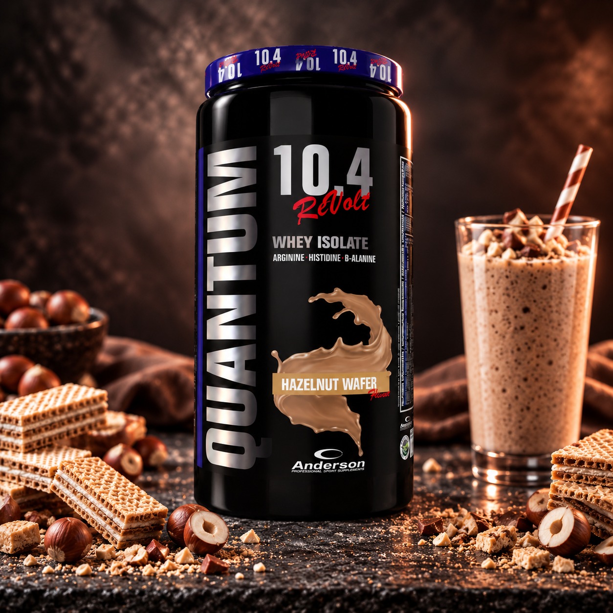 Quantum 10.4 Gusto Wafer alla Nocciola 800 gr