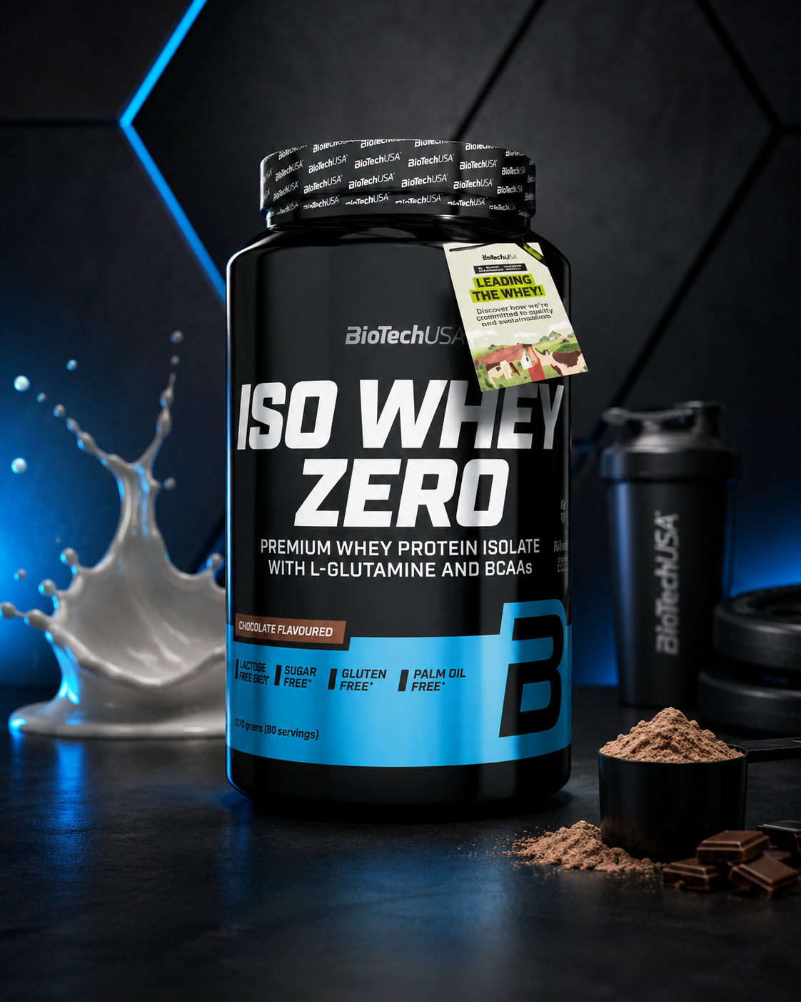 Iso Whey Zero Gusto Cioccolato 908 gr