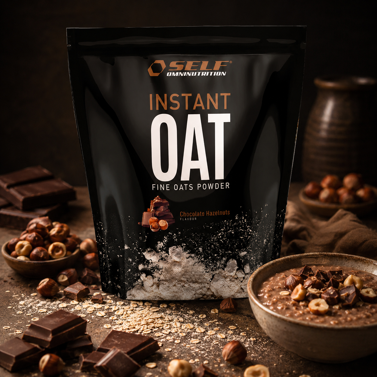 Farina di avena Gusto Cioccolato e Nocciola 1 Kg