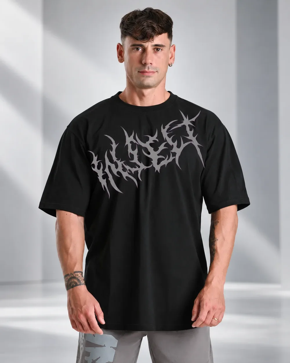 Insurrection Tee Obsidian Black – Anarchy Series Oversize