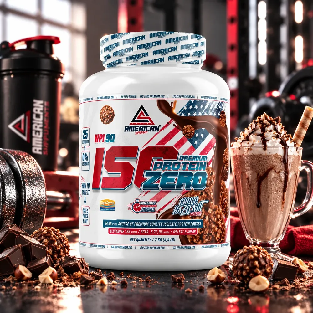 ISO Zero Proteine​ Gusto  Choco Hazelnut 900 gr