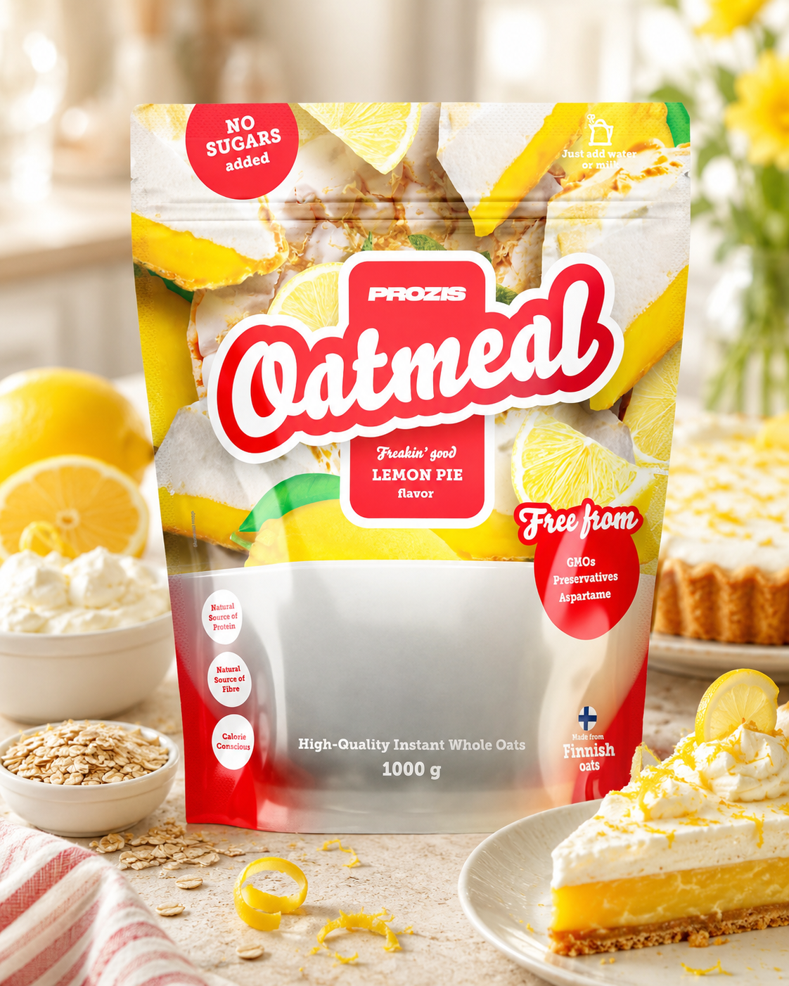Farina di avena Gusto Torta al Limone 1 Kg