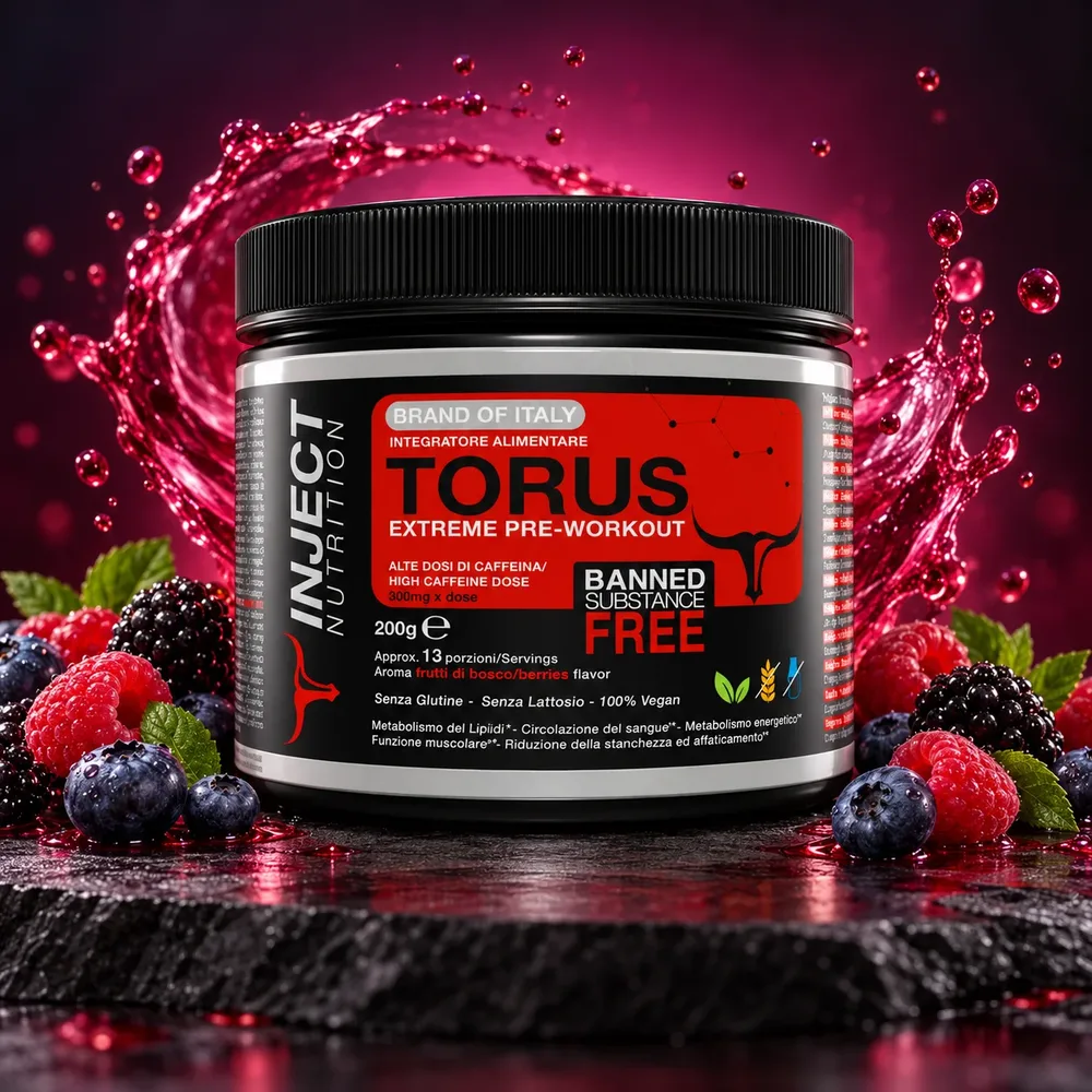 Torus Extreme Pre Wo Gusto Frutti di Bosco 200 gr
