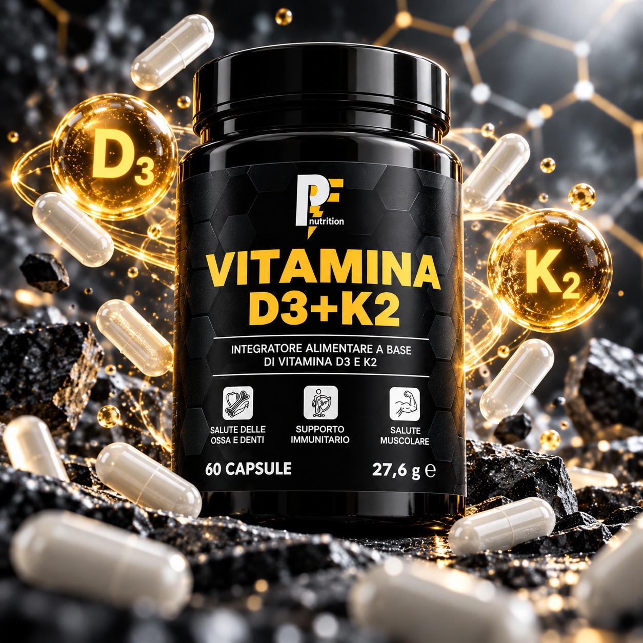 Vitamina D3+K2