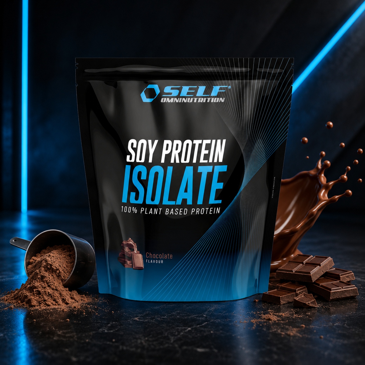 Soy Protein Isolate Gusto Cioccolato 1 kg