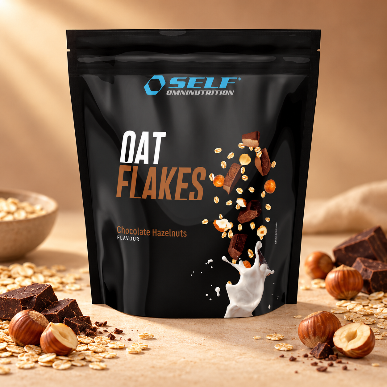 Fiocchi di Avena Gusto Cioccolato e Nocciola 1 kg