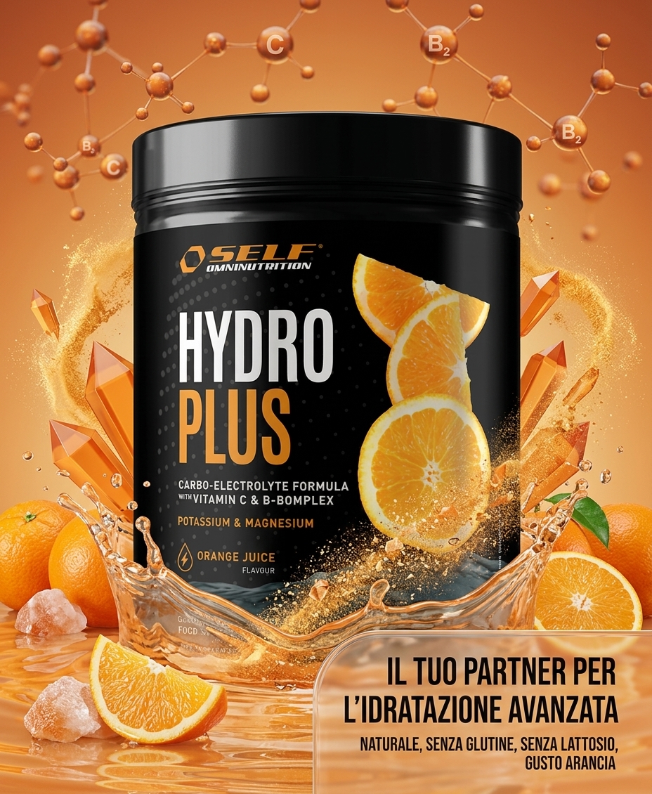 Hydro Plus Elettroliti Gusto Arancia 400 gr